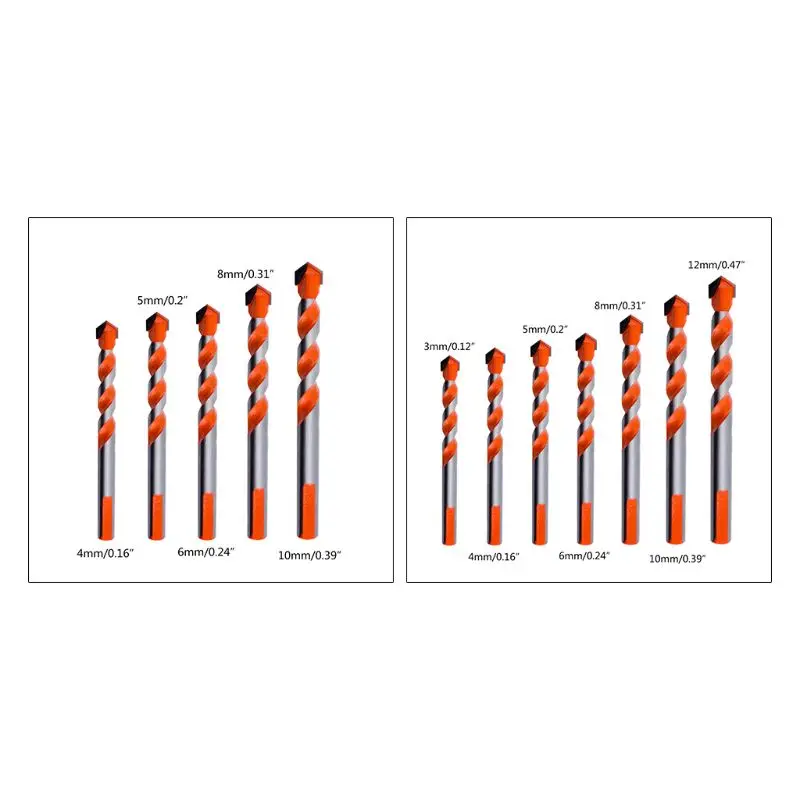 

Multifunctional Drill Bits Ceramic Glass Punching Hole Working Sets