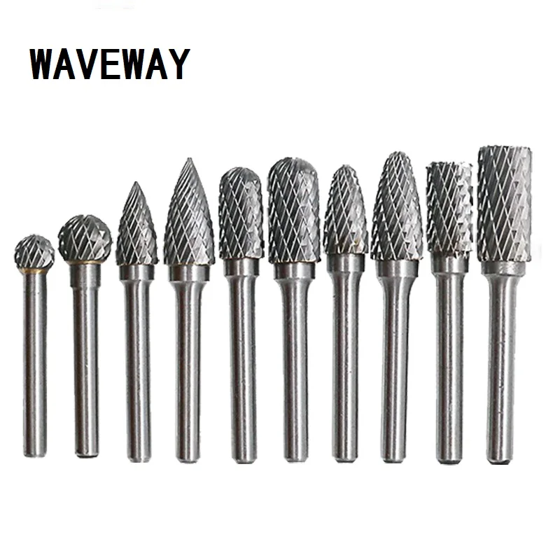 Набор сверл Waveway из быстрорежущей стали 6 мм твердосплавные роторные фрезы Dremel