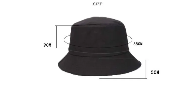 Панама Двусторонняя Harajuku черная белая решетка Рыбацкая шляпа Женская Солнечная шляпка для отдыха мужская уличная шапка для бассейна хип-хоп кепка