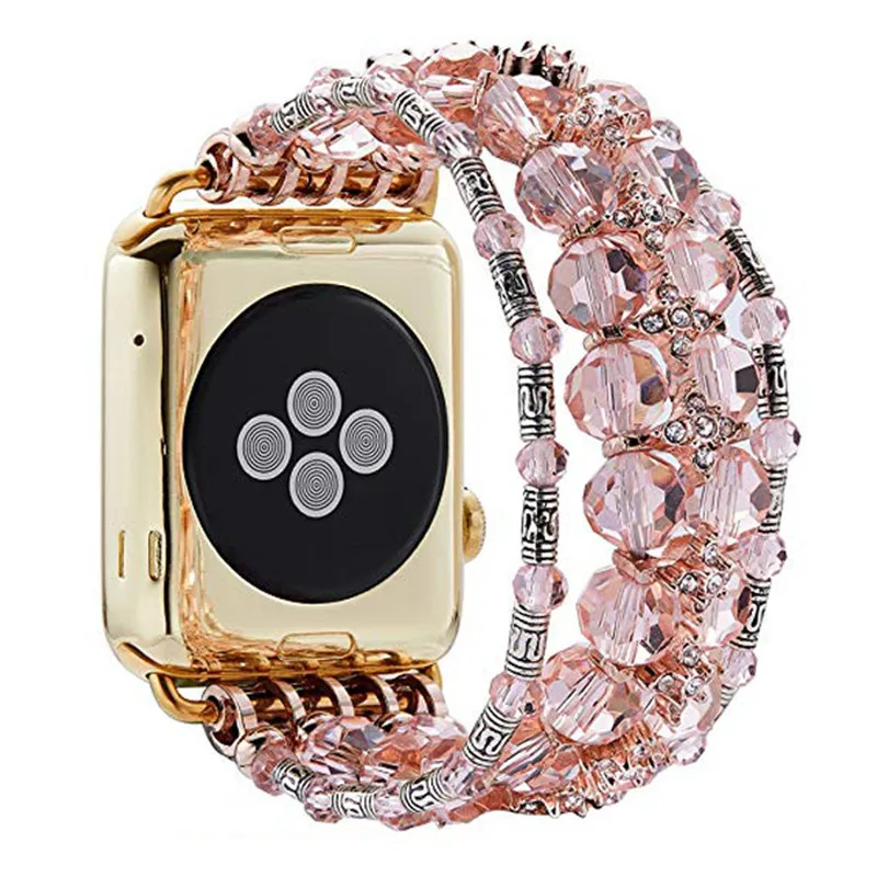 Модный Ювелирный Браслет для Apple Watch Series 4 44 мм 38 мм ремешок для Apple Watch Band 42 мм 40 мм iWatch Series 4321 ремешки