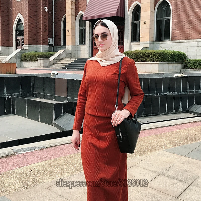 Дубай абайя турецкий мусульманский хиджаб платье комплект абайя s кафтан ислам одежда для женщин Djellaba Kleding Малайзия Пакистан Халат