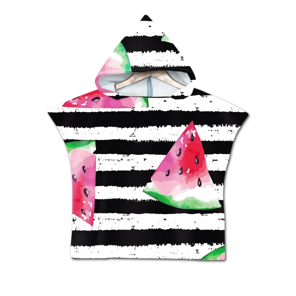 

New Children Cute Hooded Cloak Beach Towel Microfiber Baby Boys Girls Kids Swimming Bath Towel 60*60cm