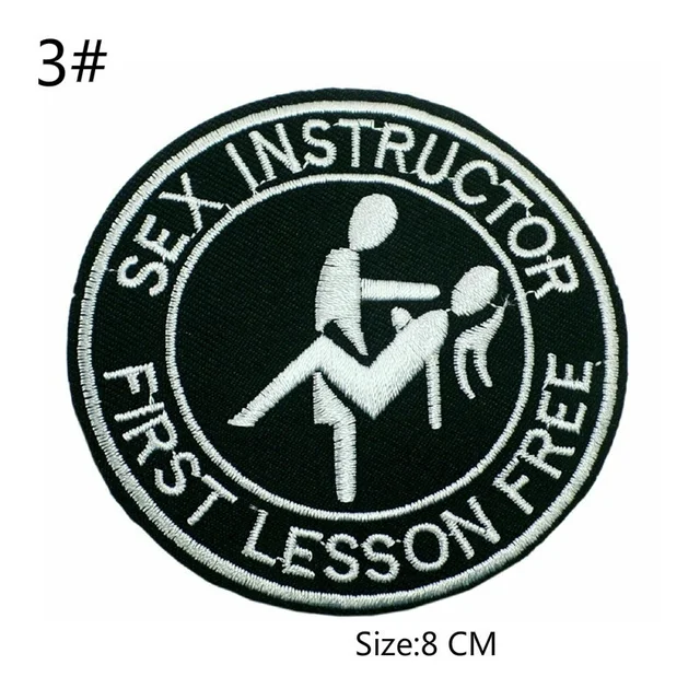 New Embroidered Badges HOOK & LOOP Patches Clothes Accessories Military Tactical Patch Appliques Armbands 3