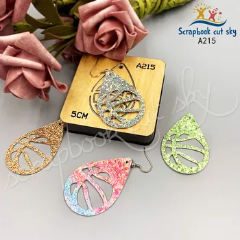 

Earring cutting dies eardrop A215 2020 new Mu Yu wooden mold suitable for the market general machine
