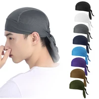 Cycling Hat Under Helmet Quick Dry Pure Cycling Cap Head Scarf Summer Men Running Riding Bandana Headscarf Ciclismo Pirate Cap 1
