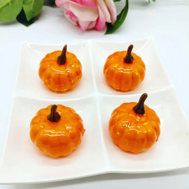 Halloween Artificial Pumpkin Vegetable Decoration Decorations For Home Props DIY Crafts artificial pumpkin decoration vegetable ornaments