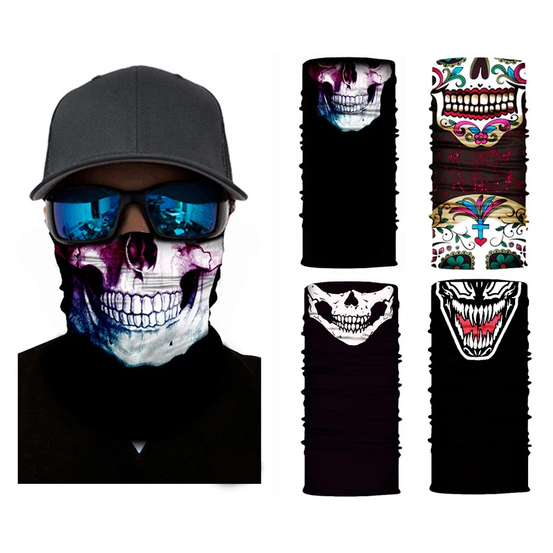 

Hiking Scarves Polyester Breathable Collar Windproof Anti UV Neck Cover Face Mask Fishing Hunting Cycling Bandana Mascarillas