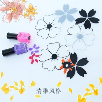 

New Products Silica Gel Nail Polish Pad Soft Silica Gel Manicure Printing Pad Manicure Stencil Multi-Choice
