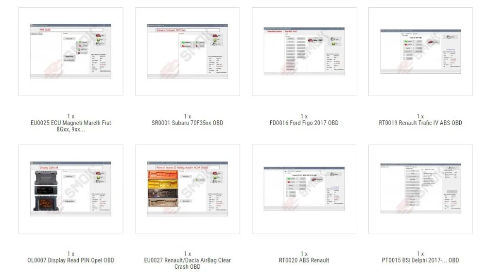SMOK программист SMOK Мультитул UHDS полная акция для коррекции одометра+ ключ Promrammer+ Immo+ Euc чип Тюнинг+ подушка безопасности