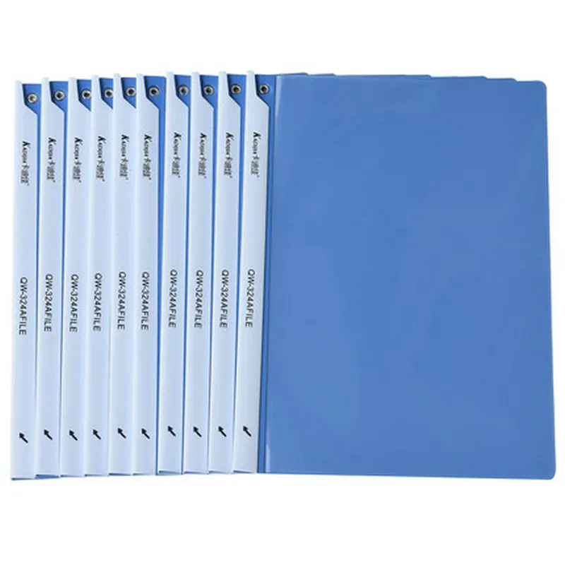 Creative Rotary Spine Bar File Cover A4 Document File Organizer Hanging Report Cover