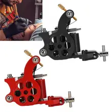 Ротационная профессиональная татуировочная машина из сплава с катушкой, мощный моторный лайнер, шейдер, машина для татуировки, пистолет, Перманентный макияж, инструмент