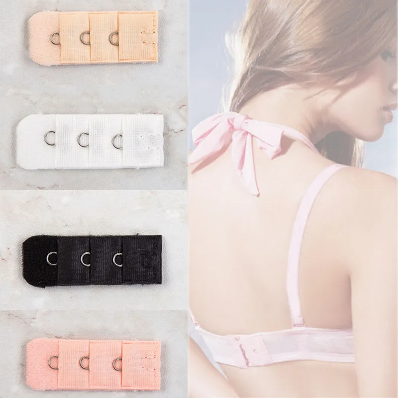 1pc 3 Rows 1 Hook Bra Extenders Strap Extension Band Hook Clip Expander