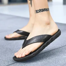 Тапочки; Мужская обувь; Мужская Летняя обувь; сандалии; мужские шлепанцы для дома или улицы; Вьетнамки; новейшие модели; Dec28