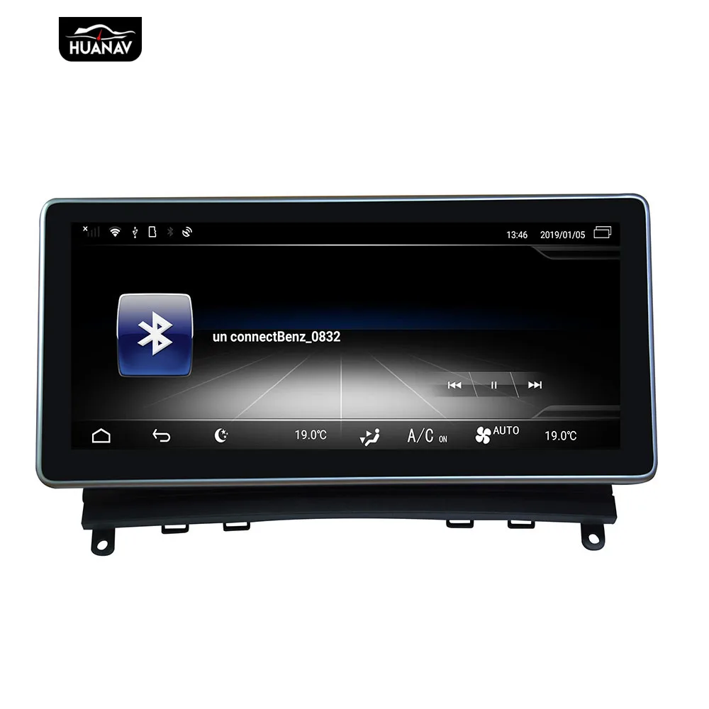 Android 9 автомобильный dvd-плеер gps навигация для Mecerdes Benz C-W204 2007-2011 Авто Радио Стерео