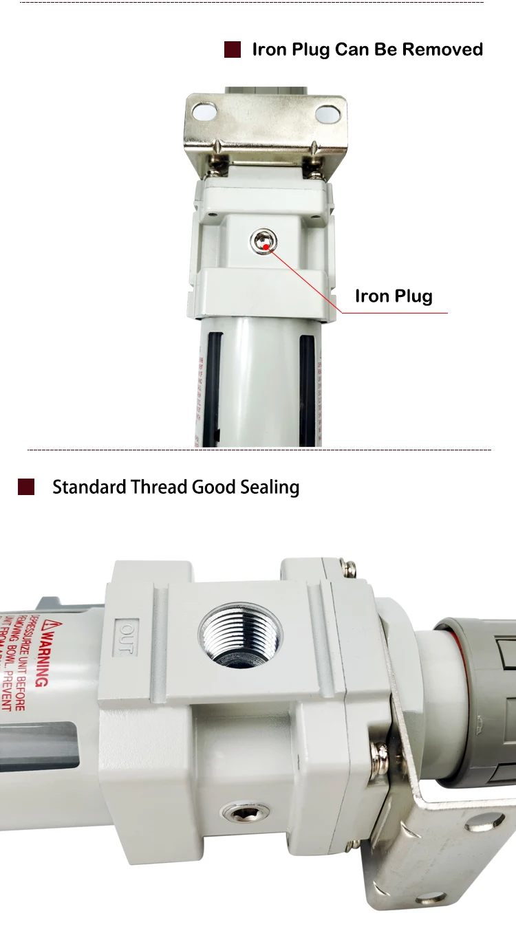 óleo ar controlador regulador pressão pneumática compressor filtro