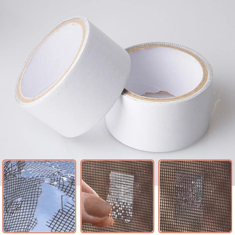 

Window Repair Tape Window Screening Repair Sticker Anti-Insect Fly Bug Door Mosquito Screen Net Repair Tape Patch Adhesive Tape