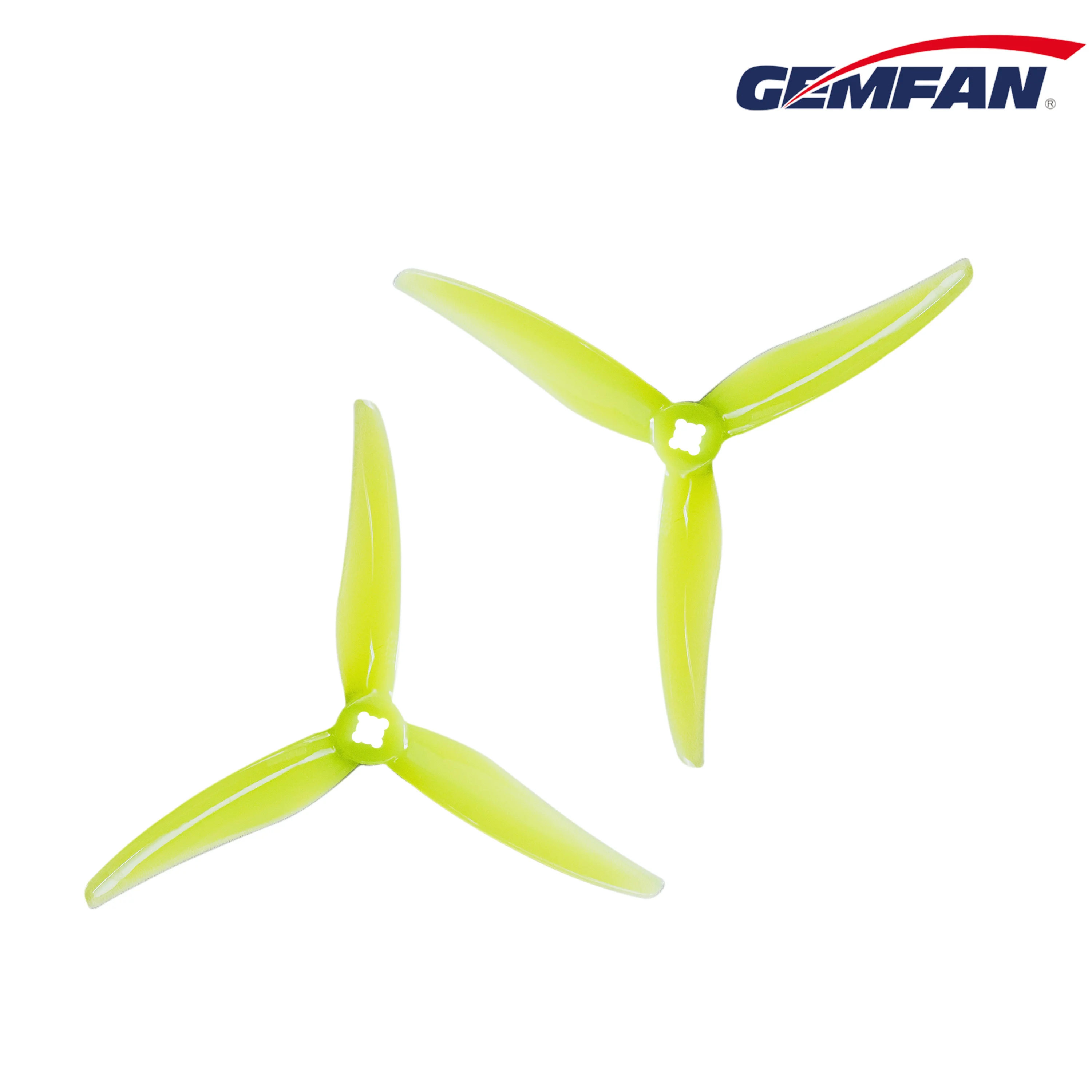 12Pairs Gemfan Hurricane 4525 3-Blade 3 Hole PC FPV Propeller - 4.5X2.5X3 for 2004 brushless motor RC FPV Racing 4inch Drone 21