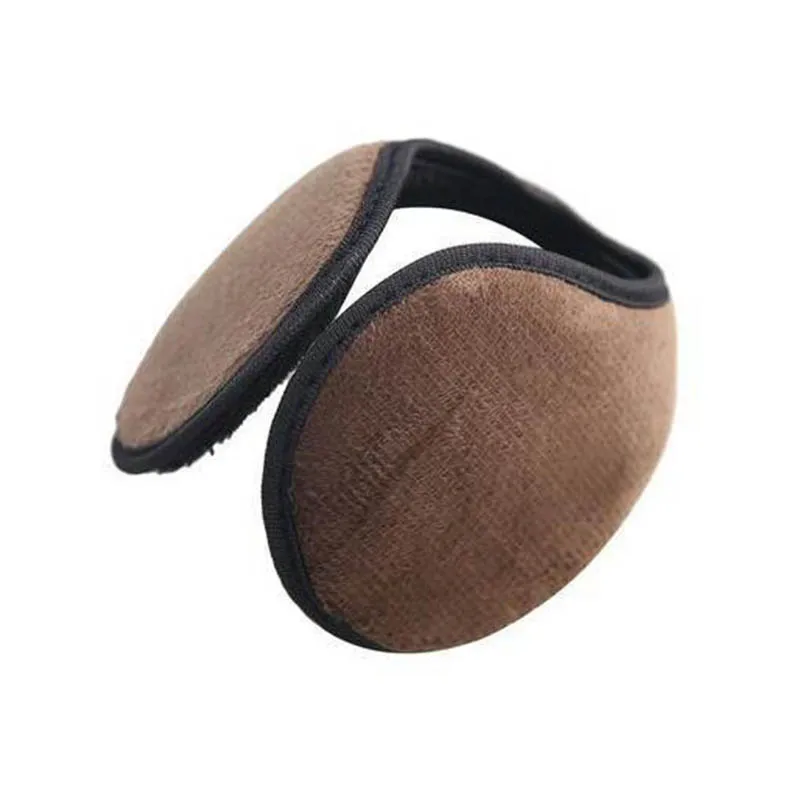 M01 Brown Calymel унисекс модные зимние взрослые Наушники с защитой от холода, однотонные теплые плюшевые наушники, Мягкий защитный чехол для ушей - Цвет: M01 Brown