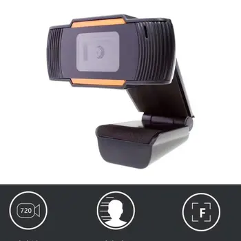 

Rotatable Camera HD Webcam 720P Portable USB Camera Video Recording Web Camera With Microphone For PC