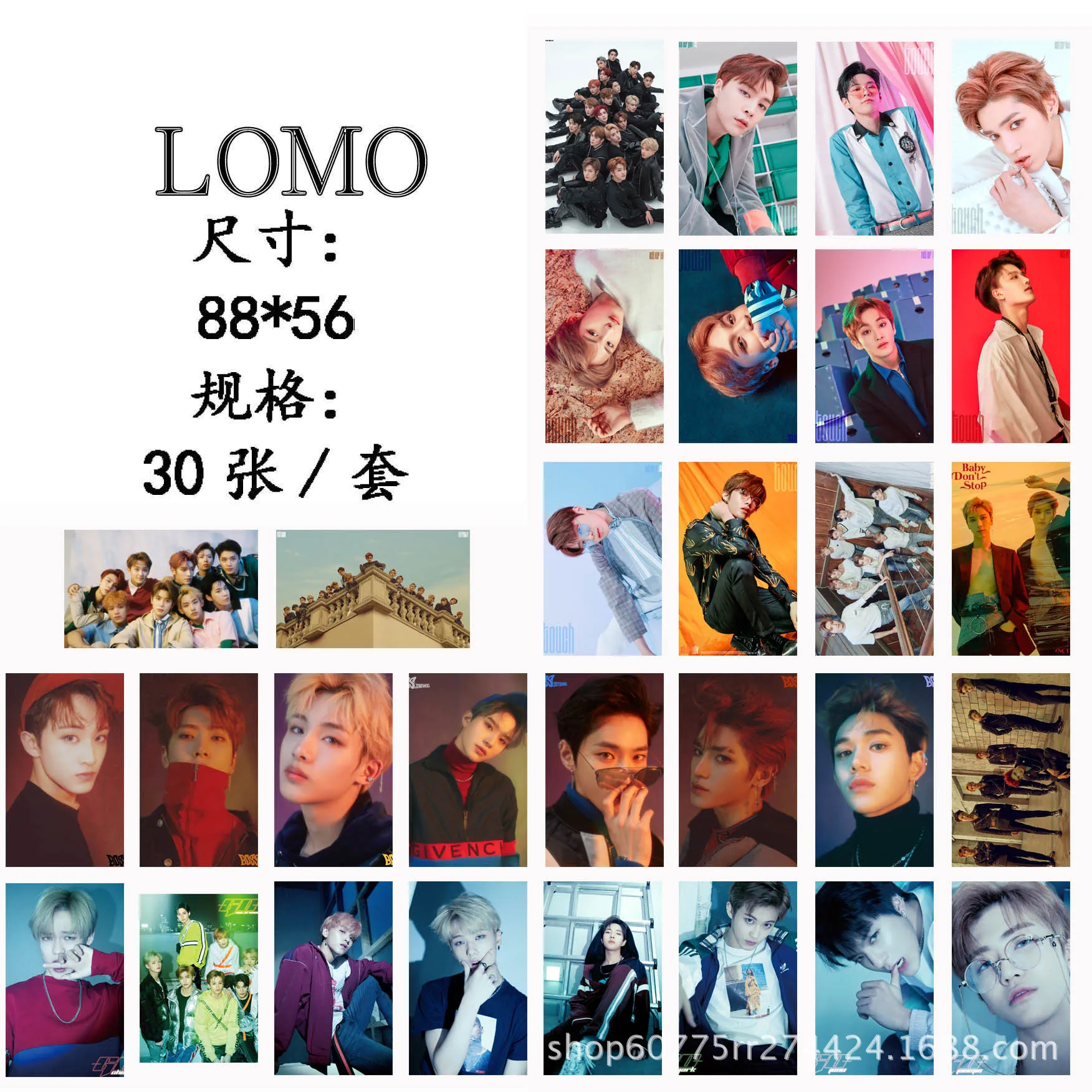 30 шт./компл. photonct 127 Фотокарта хорошего качества K-pop NCT U DREAM HD Lomo карты Модные Новые поступления