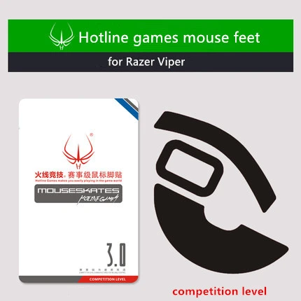 2 Sets Pack Hotline Games Competition Level Mouse Feet Mouse Skates For Razer Viper Viper Ultimate Mini Mouse Glides Mouse Pads Aliexpress