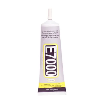 

1Pack 50ml More Powerful Resin Adhesive, E7000 Strength Adhesive Clear Liquid Glue MultiPurpose Super Sealant Handset DIY Touch