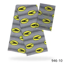 Последние стили шелк атлас шифон ткань Африканский принт ткань 4+ 2 ярд африканская ткань нигерийская Анкара 946