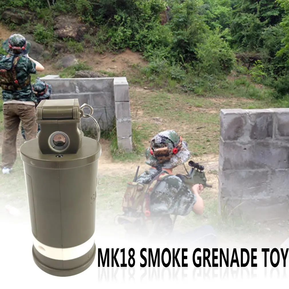 Изысканно разработанный прочный Mk18 дым гандбол живой Cs пластиковая модель пародия пластиковые игрушки зеленый