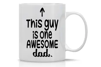 

This Guy Is One Awesome Dad Funny Dad Mug 11OZ Coffee Mug