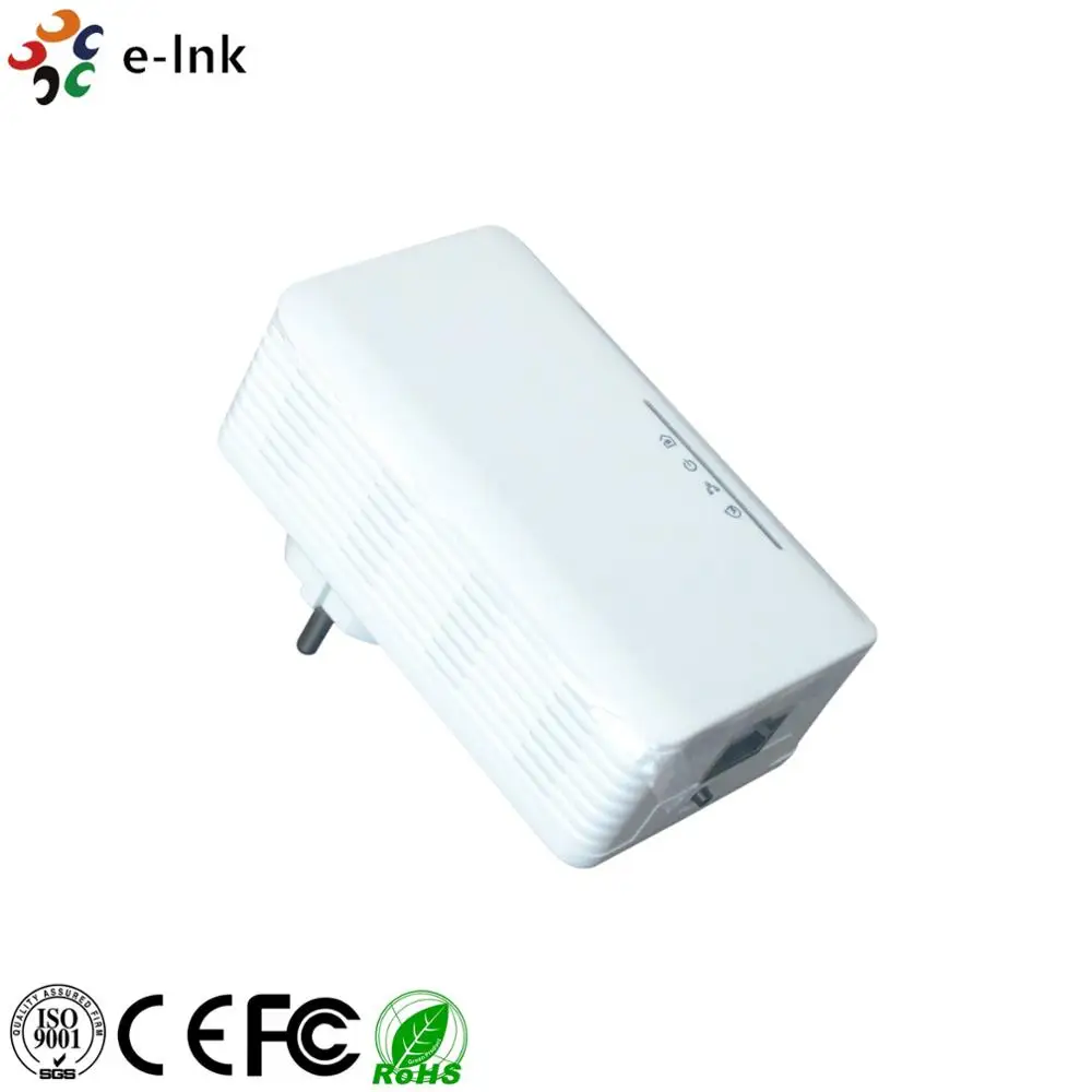 1200 м HomePlug AV Powerline адаптер с PoE Инжектор
