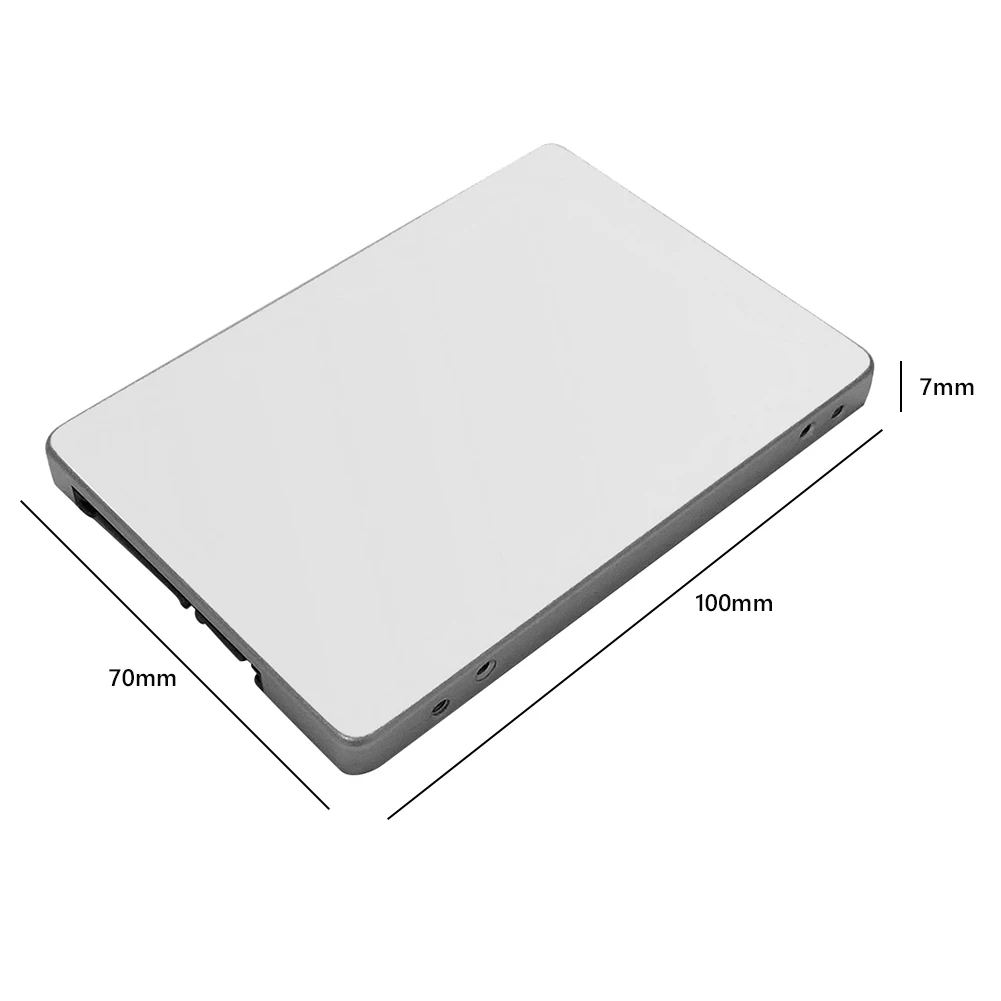 USATA Micro 1.8 inch SSD to 2.5 inch SATA Adapter Aluminum Alloy SATA Hard Disk Drive Case SSD Enclosure Box external hdd case