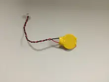 5 pçs/lote CR2016 2016 Botão Da Bateria Bateria com Fio e Plug CMOS 3V Bateria BIOS