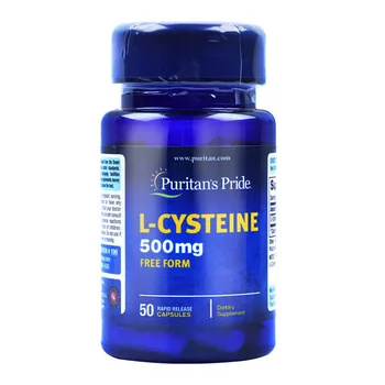 

Free Shipping L-Cysteine 500 mg 50 capsules