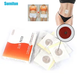 10Pcs Magnetic Therapy Fat Burning Patch Belly Patch Dampness-Evil Removal Chinese Slimming Patch Herbal Detox Navel Sticker New