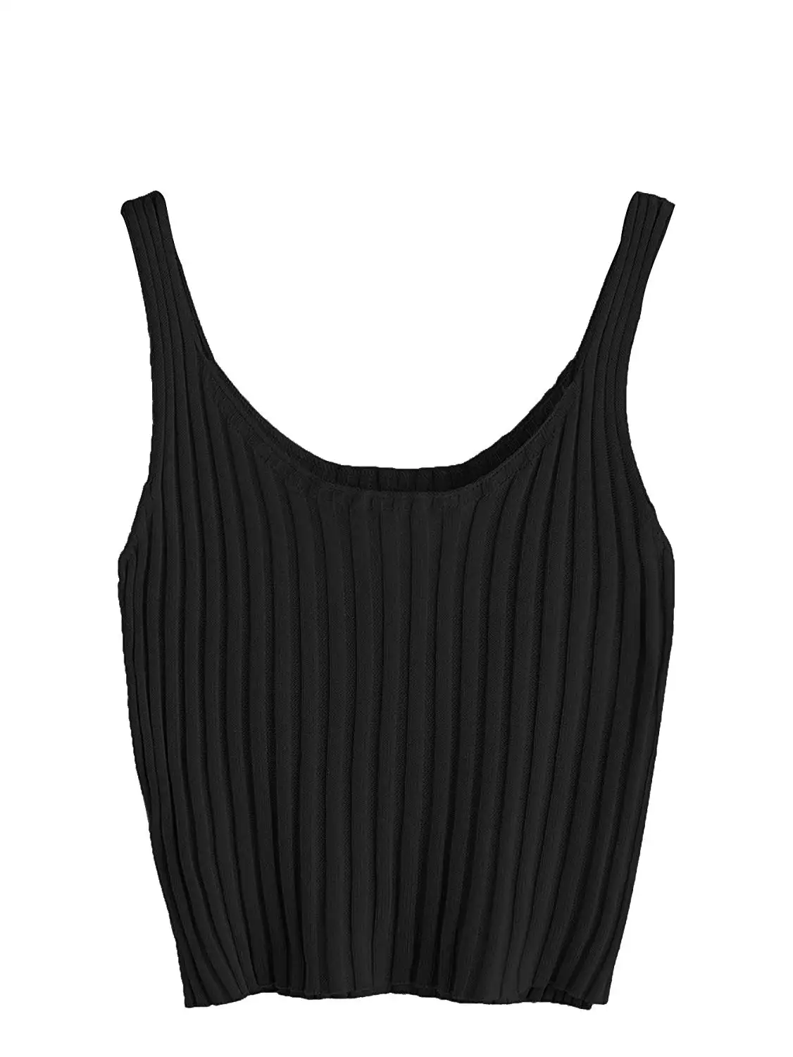 

Ribbed Camisole Tank Tops Solid Women Summer Basic Crop Top Streetwear Fashion Cool Girls Cropped Tees Camis