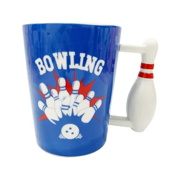 

Bowling coffee mug ceramic cups and mugs creative drinkware