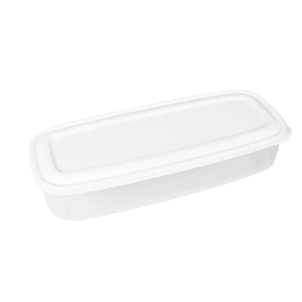 Food Plastic Box Noodle Grain Storage Box Kitchen Refrigerator Transparent Food Container 29x12x7cm Storage Box transparent