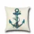 Sea Turtle Mermaid Pattern Cotton Linen Throw Pillow Cushion Cover Car Home Bed Decoration Sofa Bed Decorative Pillowcase 10