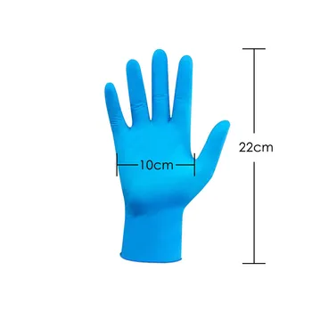 

100pcs Comfortable Rubber Gloves For Restaurant Clean Eco-friendly Food Gloves Disposable Service Catering Hygiene Gloves S/M/L
