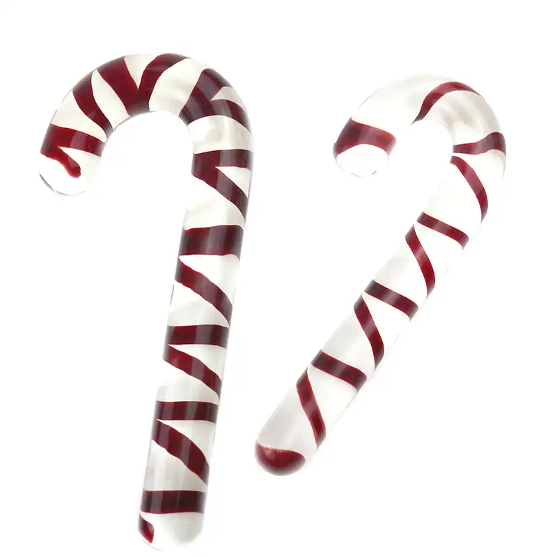 Glass Crystal Dildo Red Candy Cane Pleasure Wand Anal Massager Anal Stimulation Female Masturbation Anal Butt Plug Adult Sex Toy Dildos Aliexpress