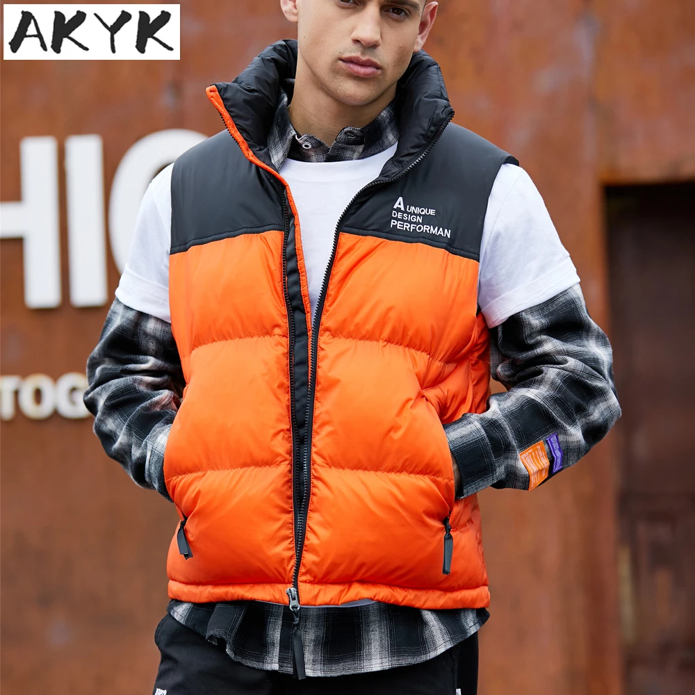 

Winter men's casual cotton vest