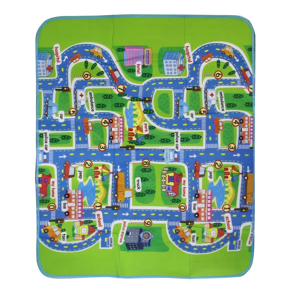 Mambobaby городские коврики с изображением дорог для детей игровой ковер детские