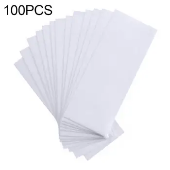 

100Pcs Lady Disposable Non-woven Wax Depilatory Paper Wax Strips Pad Arm Leg Hair Removal Strip Hair Removal Shaving Waxing Legs
