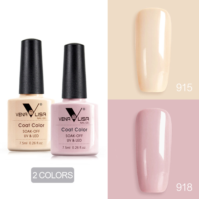 Venalisa Nude Color Gel Base Nowipe Top Coat Soak Off UV LED Gel Nail Polish Cosmetics Nail Art Manicure Nail Varnish