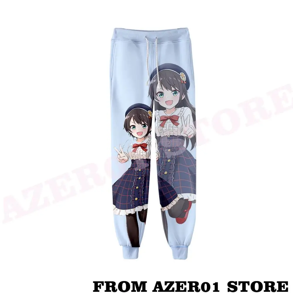 

HOLOLIVE VTuber ŌOzora-Subaru 3D Men/Women Neutral StyleThreaded Bunched Trousers Japan Kawaii Threaded Bunched Leg Pants