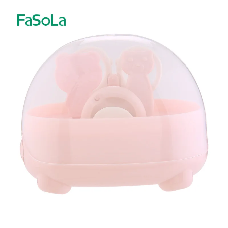 

Fasola Infant Nail Scissor Set Baby Nail Clippers Newborns with Anti-Meat Nail Clippers CHILDREN'S Scissors