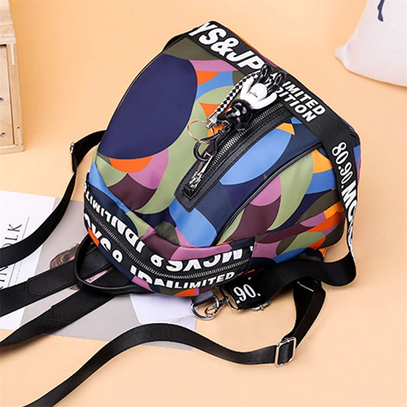 Neue Kleine Frauen Rucksack Wasserdichte Anti-Diebstahl Oxford Weibliche Rucksäcke Teenager Mini Rucksack Reise Rucksack Schule Tasche – Detail 20