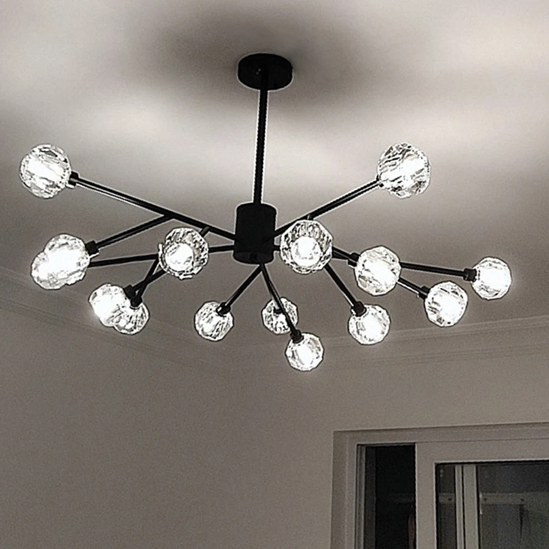 Скандинавские Креативные люстры современный фойе спальня роскошная Подвесная