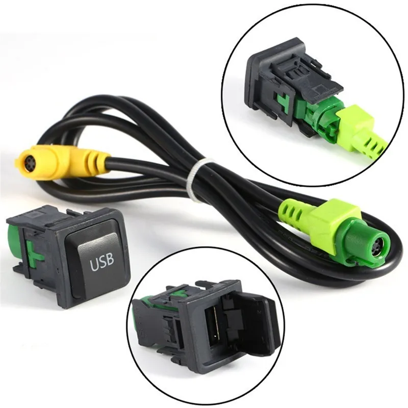 USB кабель переключения подходит для SCIROCCO RCD510 RCD300 RNS315 MK5 MK6
