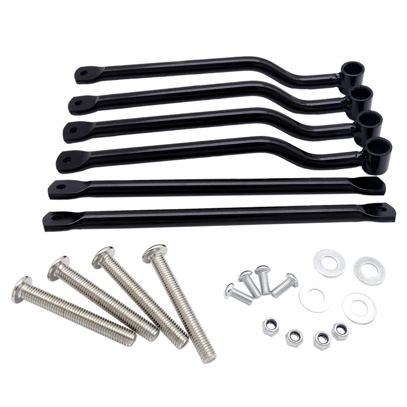 

1 Set Motorcycle Stainless Steel Saddle Bag Support Bars Bracket Retro Bracket Side Box Hanging Mount Bracket For Universal